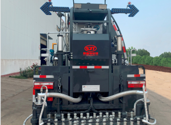 A detailed introduction to Scarlett's sand mist seal truck!