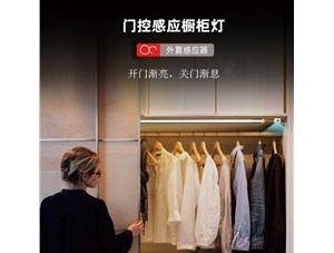 開(kāi)門(mén)即亮的衣柜燈led感應(yīng)燈你有用過(guò)嗎？