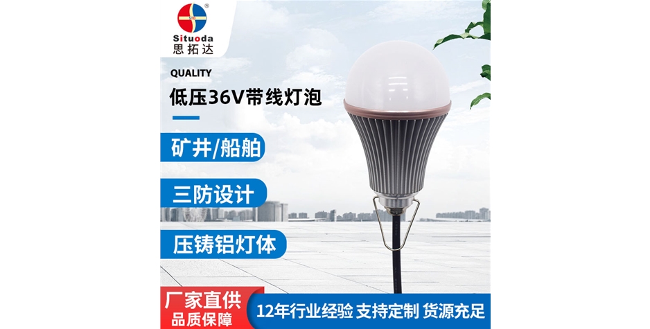 低壓36V帶線車(chē)鋁球泡燈